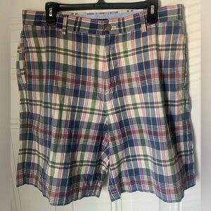 J. Crew Preppy Plaid Men's Shorts Size 34 100% Cotton